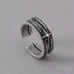 Retro Starry Night Ring For Men - Image 2