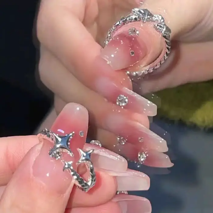 Four Pointed Star Rings For Women - Image 1