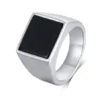 Stainless Steel Square Ring For Men - Image 5