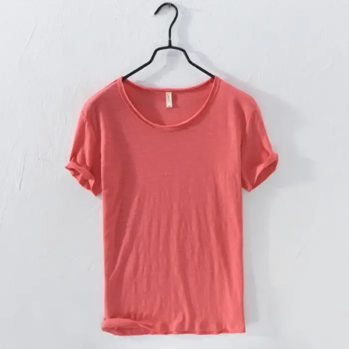 Basic Slim-fit T-Shirts For Men - Image 5