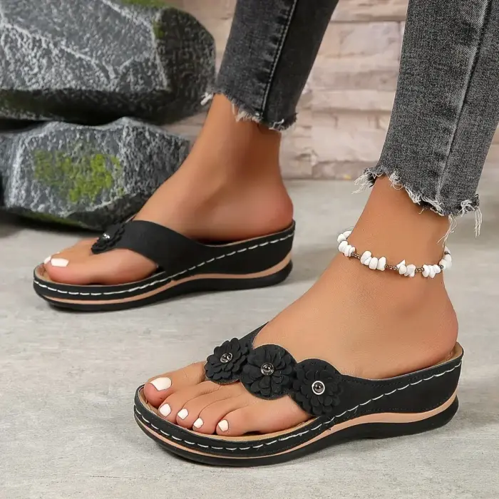Casual Floral Sandals For Women - Image 5