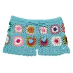 Casual Knit Crochet Shorts For Women - Image 6