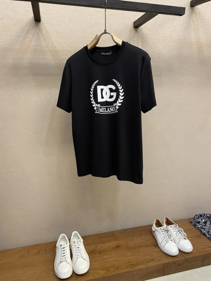 Cotton Round Neck T-Shirt For Men - Image 2