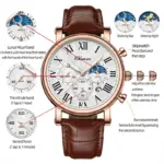 Multi-function Dial Quartz Watches For Men