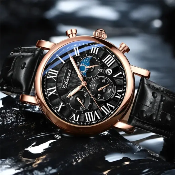 Multi-function Dial Quartz Watches For Men - Image 6