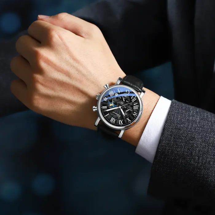 Multi-function Dial Quartz Watches For Men - Image 4