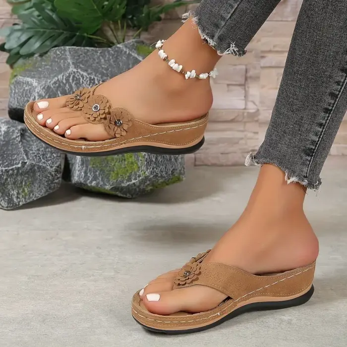 Casual Floral Sandals For Women - Image 6