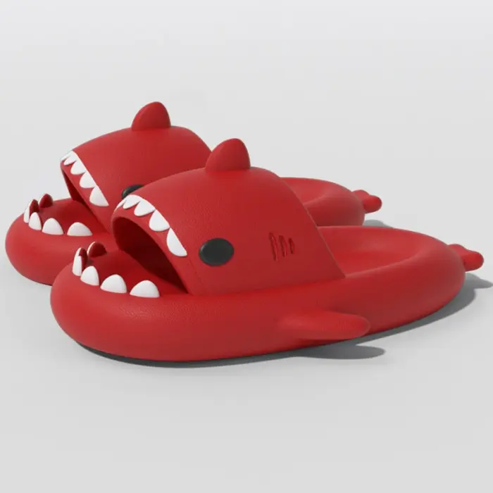 Shark Platform Slides For Women - Image 1