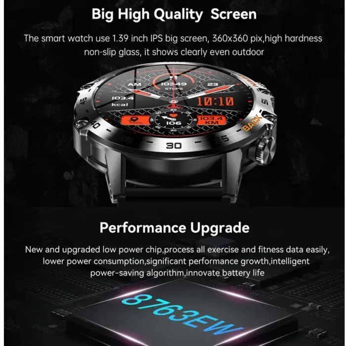 Big Screen Smartwatches For Men - Image 4