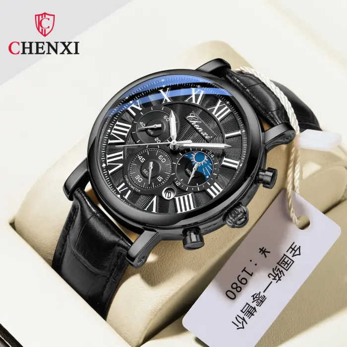 Multi-function Dial Quartz Watches For Men - Image 3