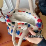 Coloured Dots Handbag For Women - Image 6