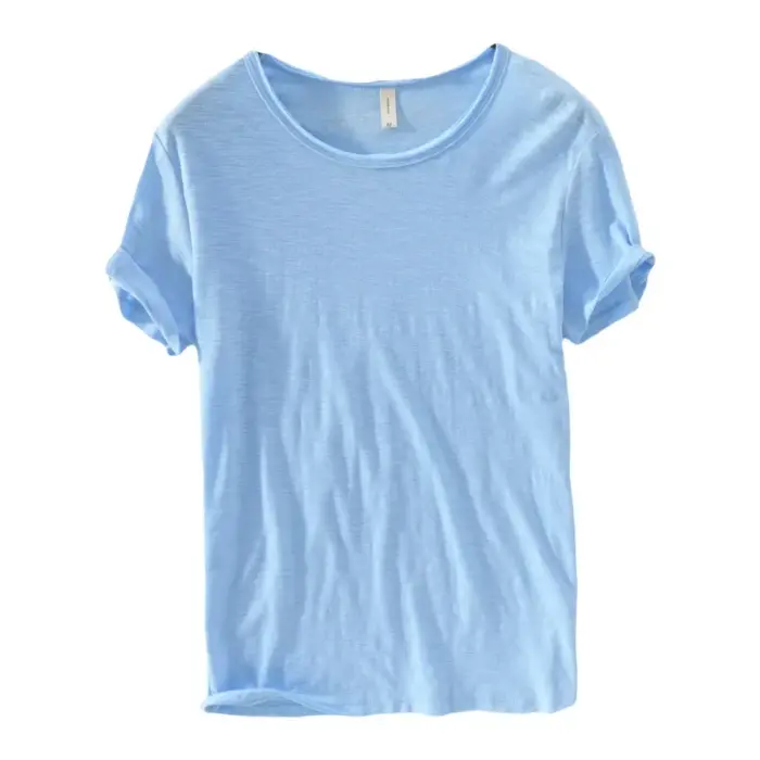 Basic Slim-fit T-Shirts For Men - Image 6