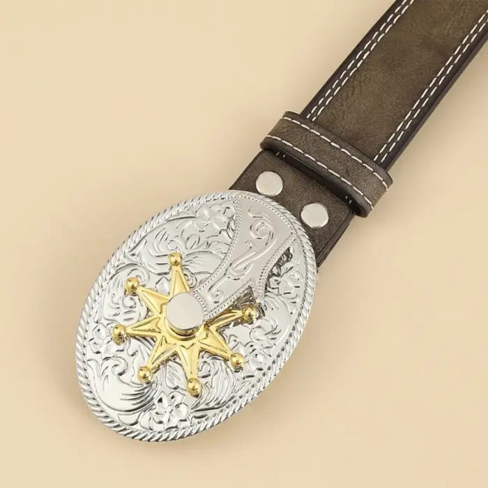 Vintage Western Belt For Men - Image 3