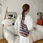 Coloured Dots Handbag For Women - Image 3