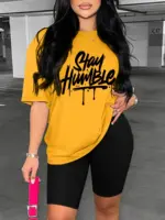 Summer Casual T-shirt For Women