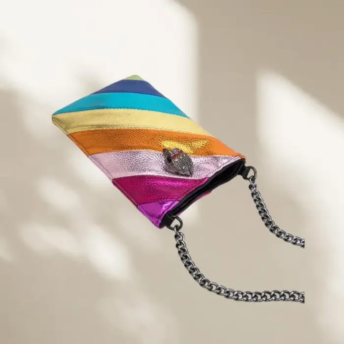 New Rainbow Stripes Crossbody Bag For Women - Image 2