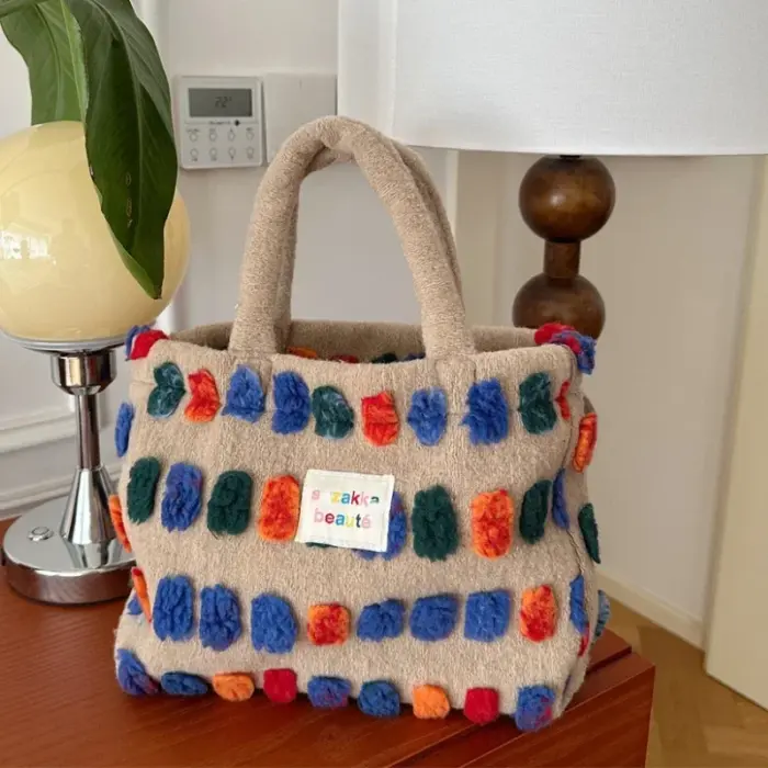 Coloured Dots Handbag For Women - Image 1