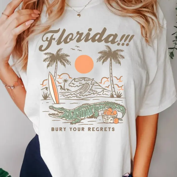 Florida T-shirts For Women - Image 2