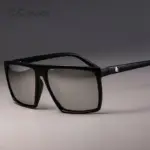 Retro Square Sunglasses For Men - Image 4