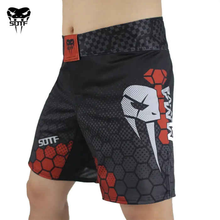 Fitness Breathable Boxing Shorts For Men - Image 3
