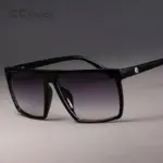 Retro Square Sunglasses For Men - Image 2