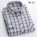 New Long Sleeve Plaid Shirts For Men - Image 3