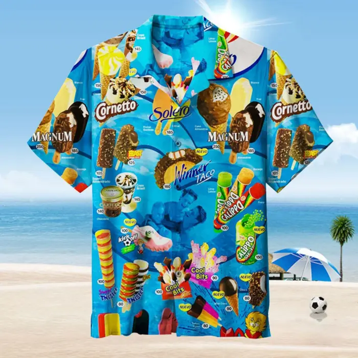 Summer Short Sleeved Shirt For Men - Image 1
