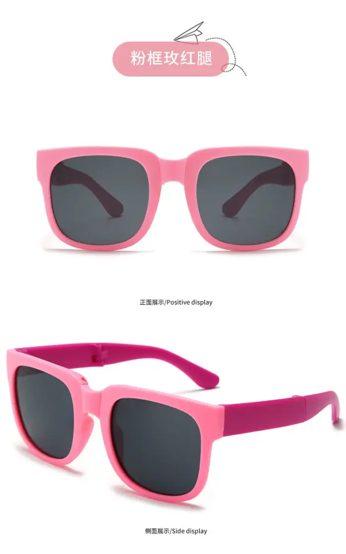 Colorful Folding Sunglasses For Kids - Image 6