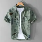 Summer Short-sleeved Shirt For Men - Image 4