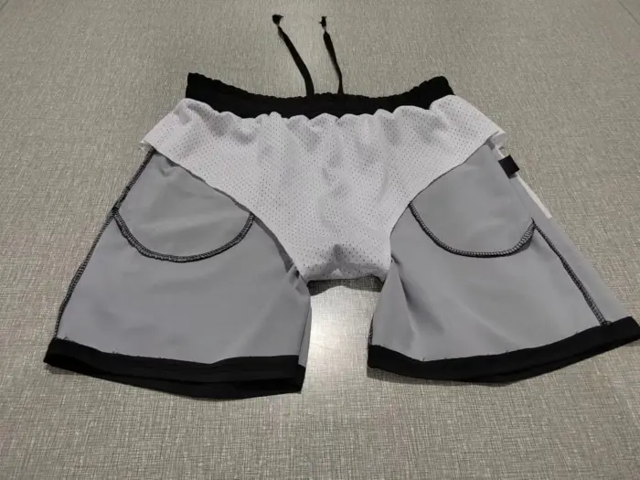 Color Letters Sports Shorts For Men - Image 6