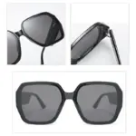 Trendy Square Frame Sunglasses For Women - Image 4