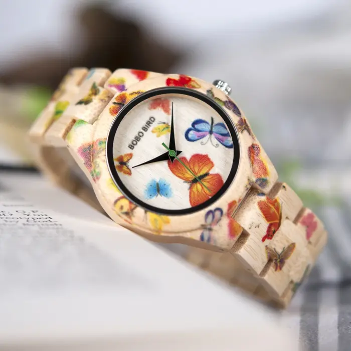Butterfly Quartz Wristwatches For Women - Image 1