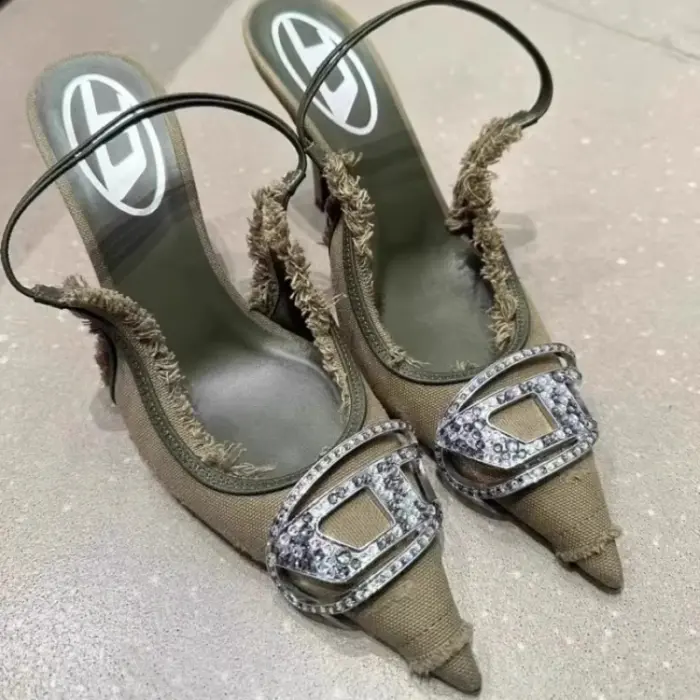 New Vintage Pointed Toe Sandals For Women - Image 5