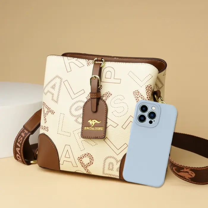 Basic PU Leather Crossbody Bags For Women - Image 3