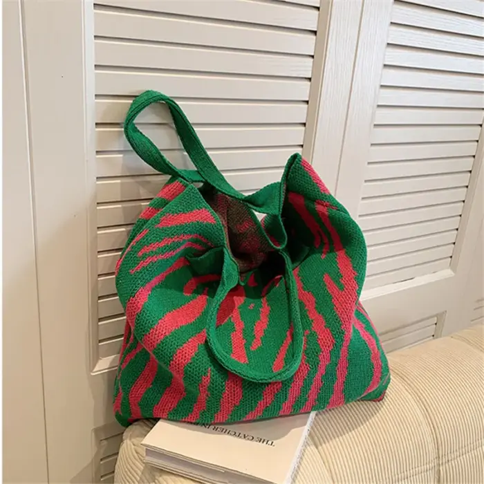 Zebra Crochet Bags For Women - Image 6
