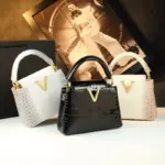New Luxury Crocodile Pattern Handbags For Women - Image 4