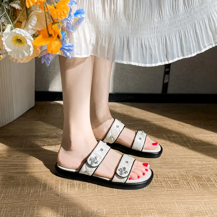 Fashion Rhinestone Sandals For Women - Image 4