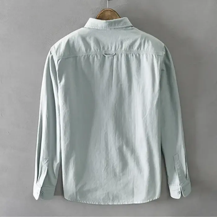 Casual Long Sleeve Shirts For Men - Image 2