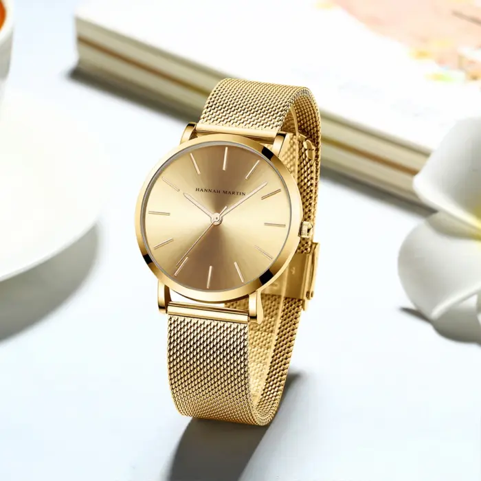 Stainless Steel Waterproof Watches For Women - Image 1
