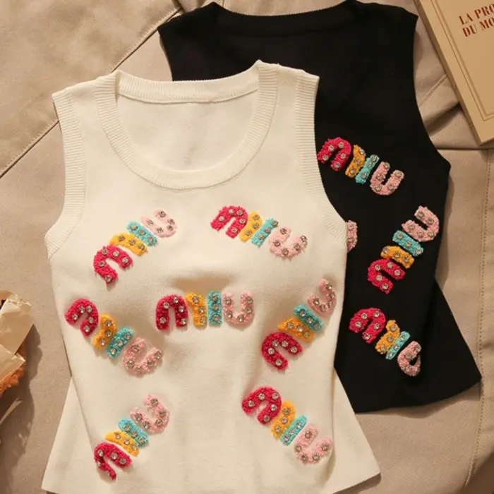 Knitted O-Neck Tops For Women - Image 6