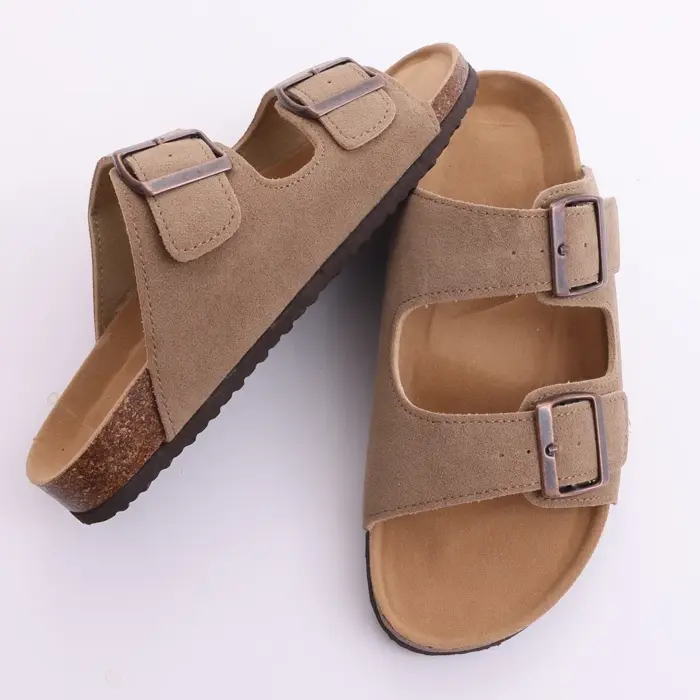 Casual Double Buckle Slippers For Women - Image 5