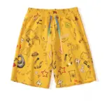 Summer Graffiti Print Shorts For Men - Image 3