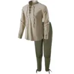 2Pcs Medieval Knight Costume Sets For Men - Image 2