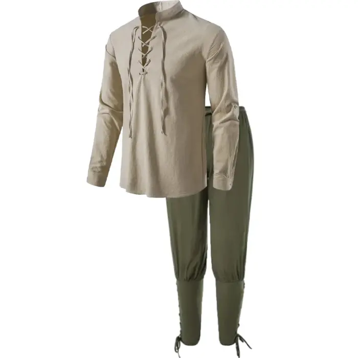 2Pcs Medieval Knight Costume Sets For Men - Image 2