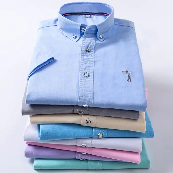 New Summer Short-sleeved Shirt For Men - Image 1