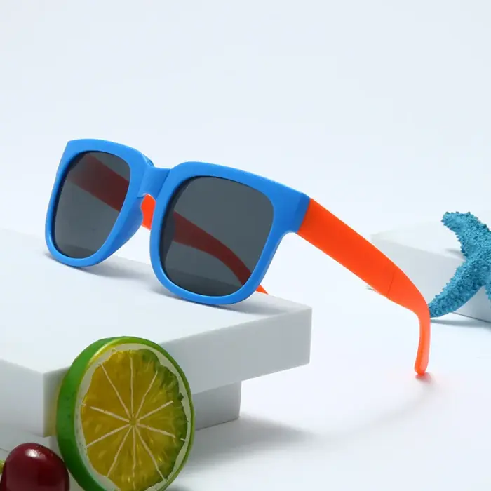 Colorful Folding Sunglasses For Kids - Image 3
