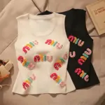 Knitted O-Neck Tops For Women - Image 4