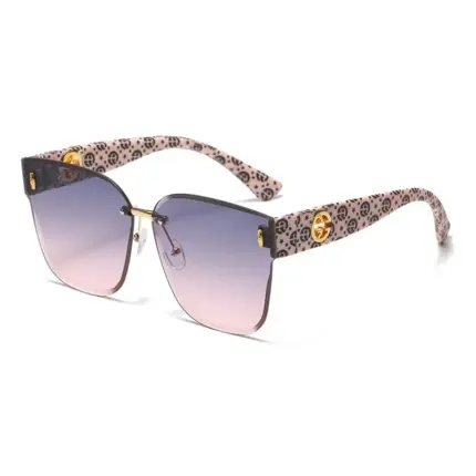 New Gradient Color UV Resistant Sunglasses For Women