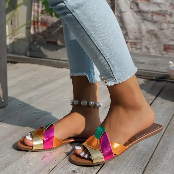 Elegant Flat Sandals For Women - Image 5