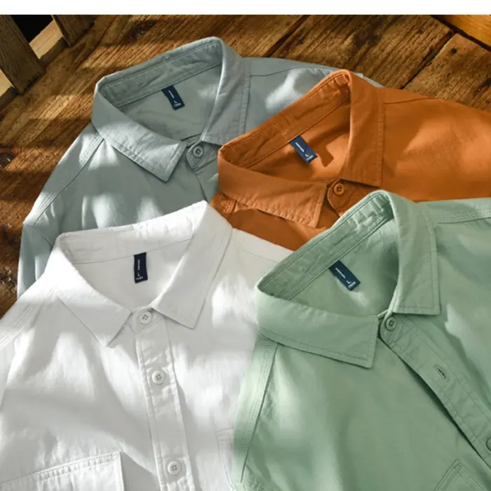 Casual Long Sleeve Shirts For Men - Image 5